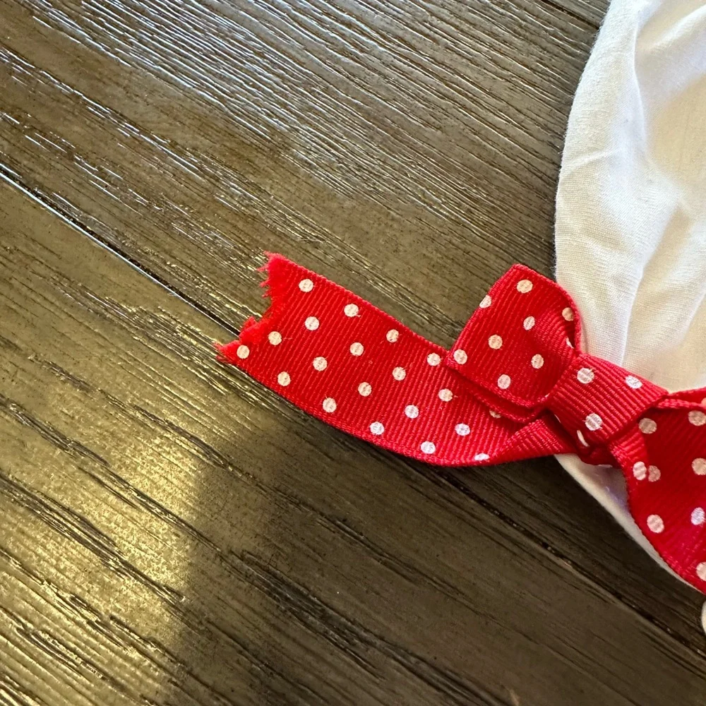 12month Snowman Design Kids Bloomers with Red Accents